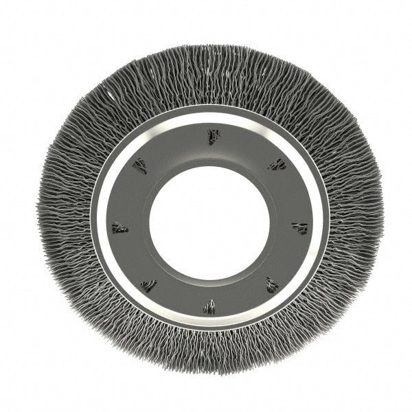 Osborn 0002240800 Wheel Brush 6" Wheel Dia, 7/8" Face Width, Crimped