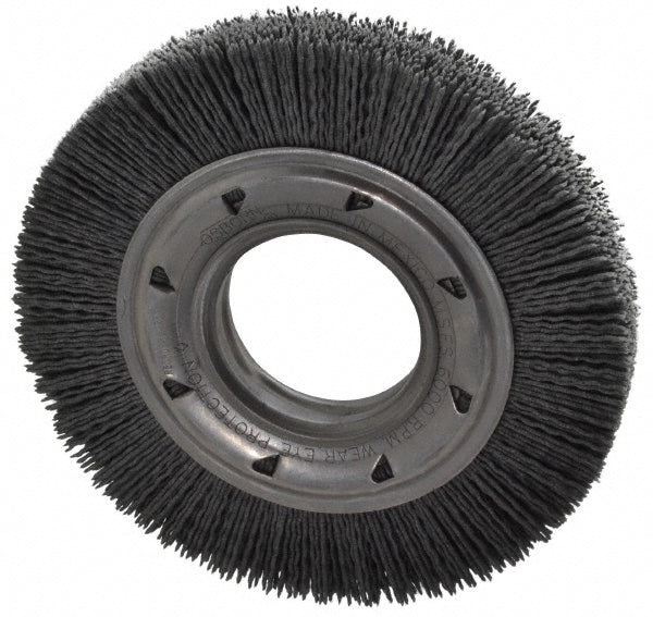 Osborn 0002240900 Wheel Brush 6" Wheel Dia, 7/8" Face Width, Crimped