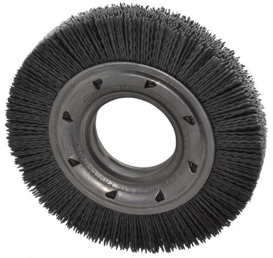 Osborn 0002240900 Wheel Brush 6" Wheel Dia, 7/8" Face Width, Crimped