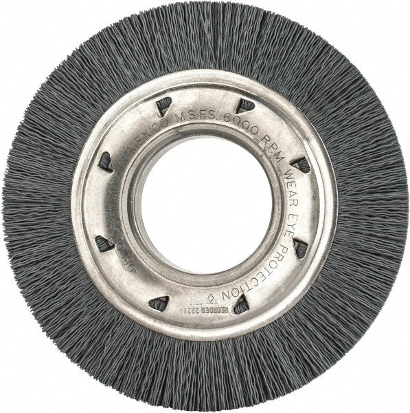 Osborn 0002241100 Wheel Brush 6" Wheel Dia, 7/8" Face Width, Crimped