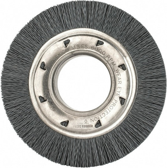 Osborn 0002241100 Wheel Brush 6" Wheel Dia, 7/8" Face Width, Crimped