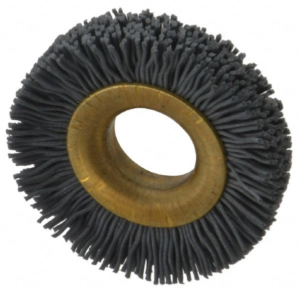 Osborn 0001140200 Wheel Brush 1-1/2" Wheel Dia, 1/4" Face Width, Crimped