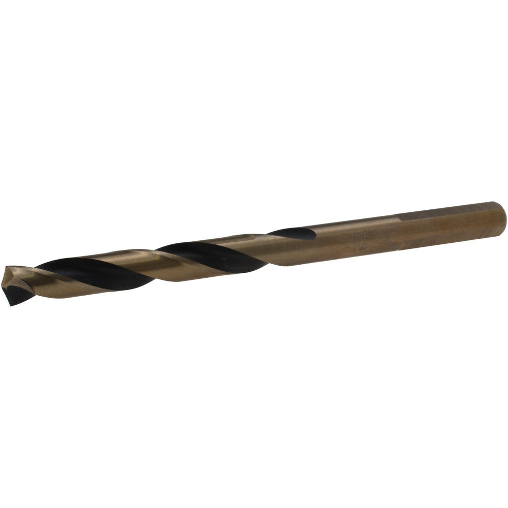 Viking Drill & Tool 87050 Mechanics Drill Bit 17/64" Dia, 135 &deg Point, Hi-Molybdenum Tool Steel, Reduced Shank, Split Point