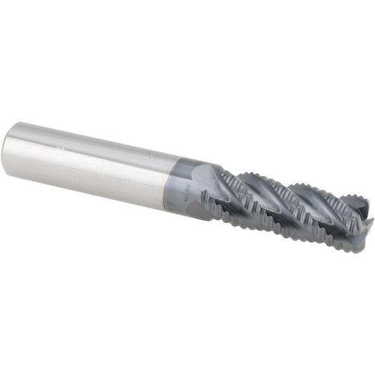 ProMax 101-02414 Roughing End Mill 3/8" Dia, 4 Flutes, Single End