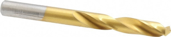 Chicago-Latrobe 48237 Screw Machine Length Drill Bit Letter F, (0.2570) Dia, 135 deg, HSS