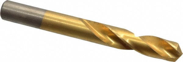 Chicago-Latrobe 48250 Screw Machine Length Drill Bit Letter S, (0.3480) Dia, 135 deg, HSS