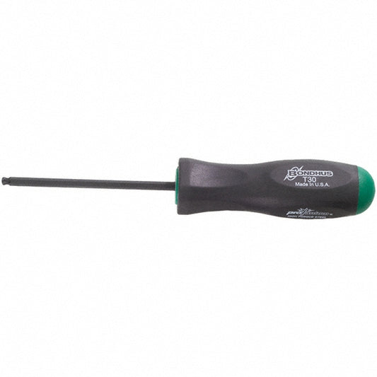 Bondhus 12706 Torx Driver T6, 4.7" OAL