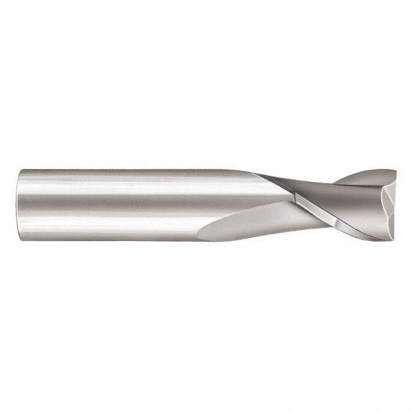 Kyocera SGS Precision Tools 31368 Square End Mill 1/2" Dia, 5/8" LOC, 2 Flute, Solid Carbide