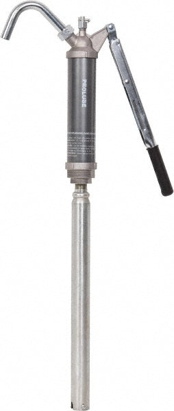 Pro-Lube LBP/06 Lever Hand Drum Pump 0.10 oz/Stroke, Oil Lubrication, Aluminum & Steel