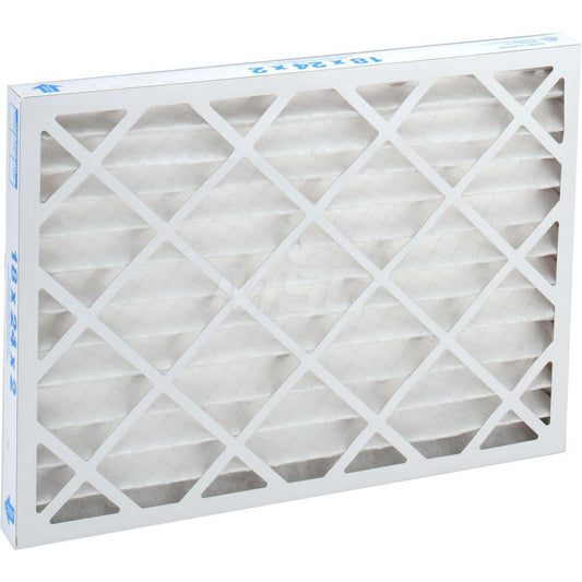 Pro-Source PRO10387 Pleated Air Filter Wire-Backed Pleated, MERV 8, Synthetic, 35% Efficient, 18" High, 24" Wide, 2" Deep
