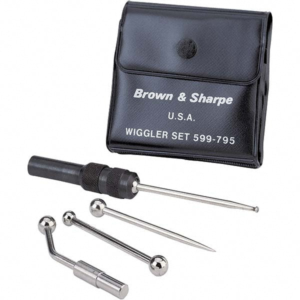 TESA Brown & Sharpe 599-795 Single End, Center Finder Set Mechanical