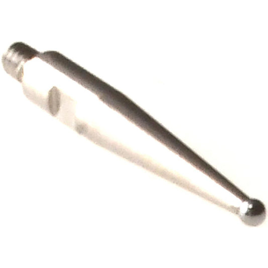 TESA Brown & Sharpe 599-7030-40 Test Indicator Ball Contact Point 1 mm Ball Dia, 12.7 mm Contact Point Length, Carbide