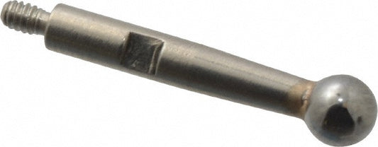 TESA Brown & Sharpe 599-7030-120 Test Indicator Ball Contact Point 3 mm Ball Dia, 12.7 mm Contact Point Length, Carbide
