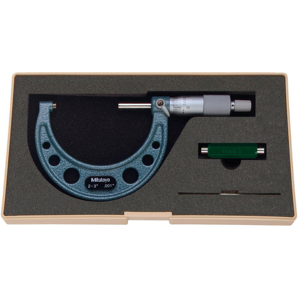 Mitutoyo 103-179 Mechanical Outside Micrometer 3" Range, 0.001" Graduation