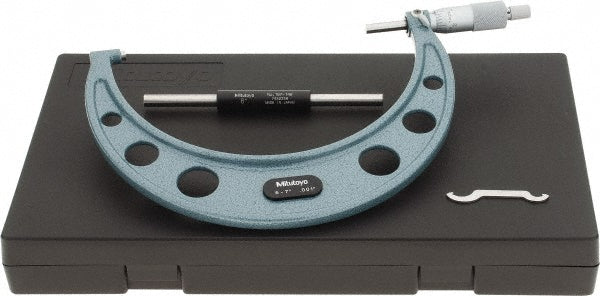 Mitutoyo 103-183 Mechanical Outside Micrometer 7" Range, 0.001" Graduation