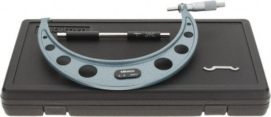 Mitutoyo 103-223 Mechanical Outside Micrometer 9" Range, 0.0001" Graduation