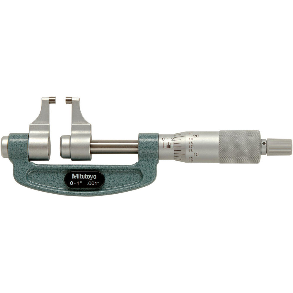 Mitutoyo 143-121 Mechanical Outside Micrometer 1" Range, 0.001" Graduation
