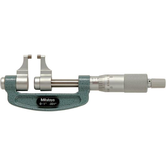 Mitutoyo 143-121 Mechanical Outside Micrometer 1" Range, 0.001" Graduation