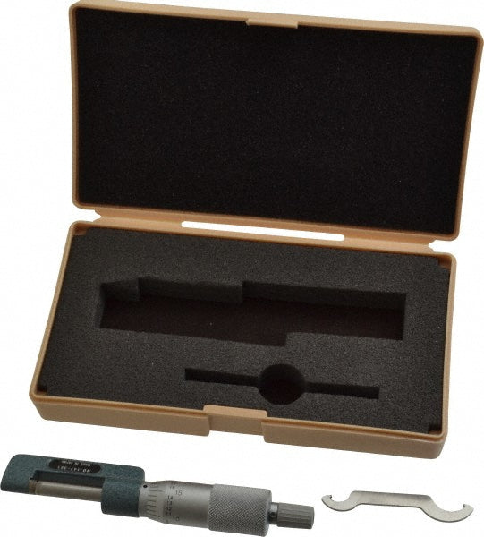 Mitutoyo 147-351 0 to 1" Range, Mechanical Hub Micrometer