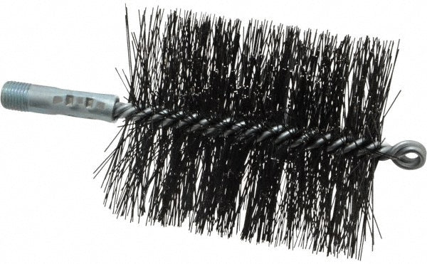 Schaefer Brush 43336 Double Stem/Spiral Tube Brush 3-3/4" Dia, 7-1/2" OAL