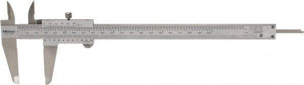 Mitutoyo 530-118 Vernier Caliper 0 to 8", 0.001" Graduation, Stainless Steel