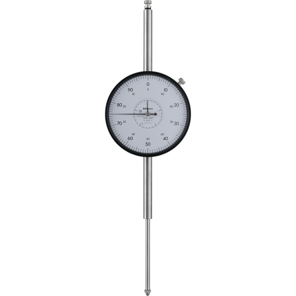 Mitutoyo 4887A-19 Dial Drop Indicator 3.0000" Max Measurement, 0-100 Dial Reading, 0.001000" Accuracy