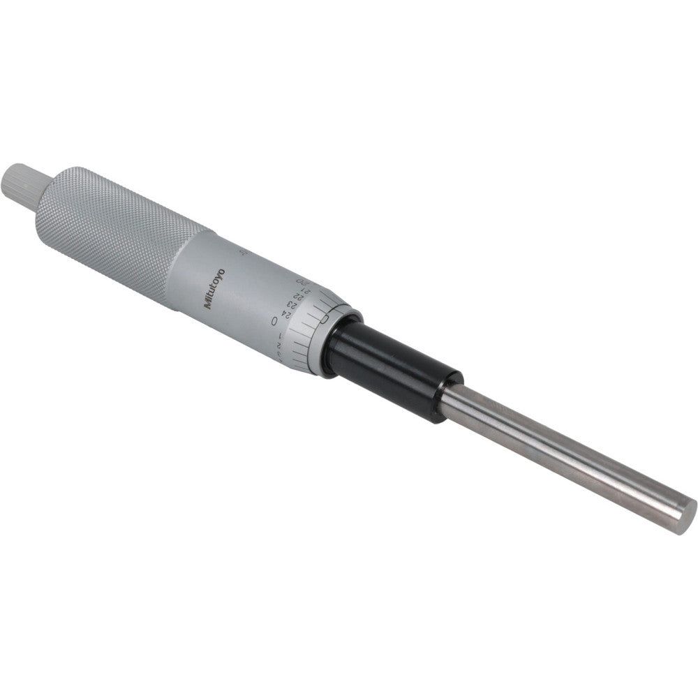Mitutoyo 151-272 2 Inch, 0.8268 Inch Ratchet Stop Thimble, 0.315 Inch Diameter x 59mm Long Spindle, Mechanical Micrometer Head