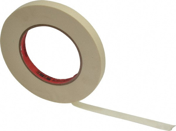Scotch 7100019551 Masking Tape 12 mm Wide, 60 yd Long, 6 mil Thick, Tan