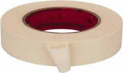 Scotch 7000047437 Masking Tape 1" Wide, 60 yd Long, 6 mil Thick, Tan