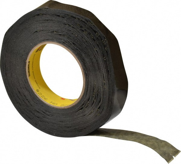 Scotch 7010334220 Masking Tape 1" Wide, 60 yd Long, 10.6 mil Thick, Black