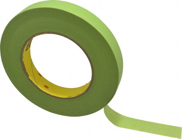 3M 7000124895 Masking Tape 18 mm Wide, 60 yd Long, 6.7 mil Thick, Green
