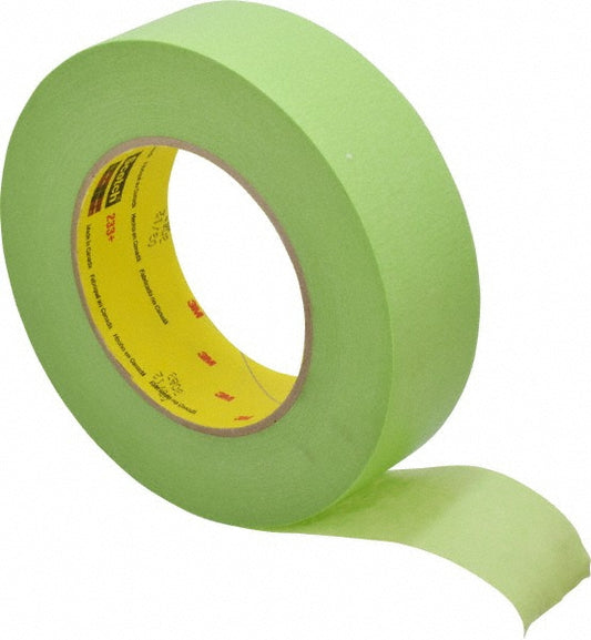 3M 7000124897 Masking Tape 36 mm Wide, 60 yd Long, 6.7 mil Thick, Green