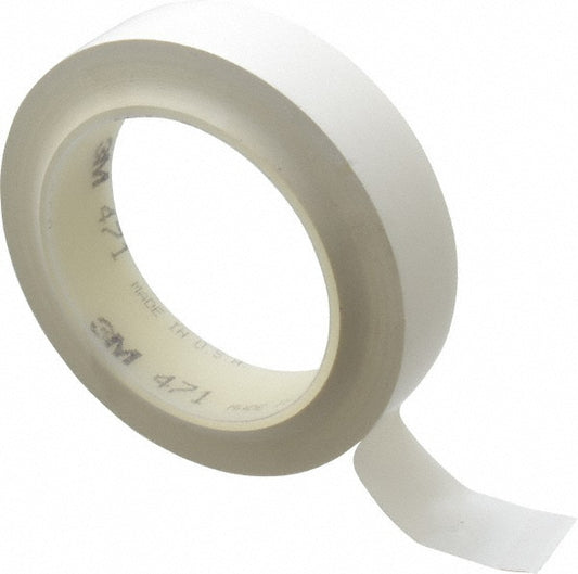 3M 7000047474 Floor & Aisle Marking Tape 1" Wide, 108' Long, 5.2 mil Thick, Vinyl