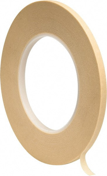 3M 7010334580 Masking Tape 6 mm Wide, 60 yd Long, 7.2 mil Thick, Tan