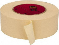 3M 7000088309 Masking Tape 2" Wide, 60 yd Long, 7.6 mil Thick, Tan