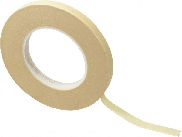 3M 7000123903 Masking Tape 12 mm Wide, 60 yd Long, 7.9 mil Thick, Tan