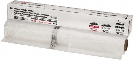 3M 7000000350 Masking Film Tape 144" Wide, 133.3 yd Long, Brown