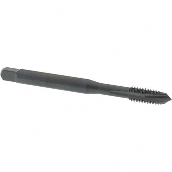OSG 2530801 Spiral Point Tap 5/16-18 UNC, 3 Flutes, Plug Chamfer, 2B Class of Fit, HSS-E Vanadium, Steam Oxide Coated