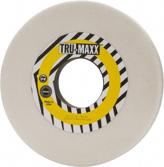 Tru-Maxx 66243496730 Surface Grinding Wheel 10" Dia, 1" Thick, 3" Hole, 46 Grit, I Hardness
