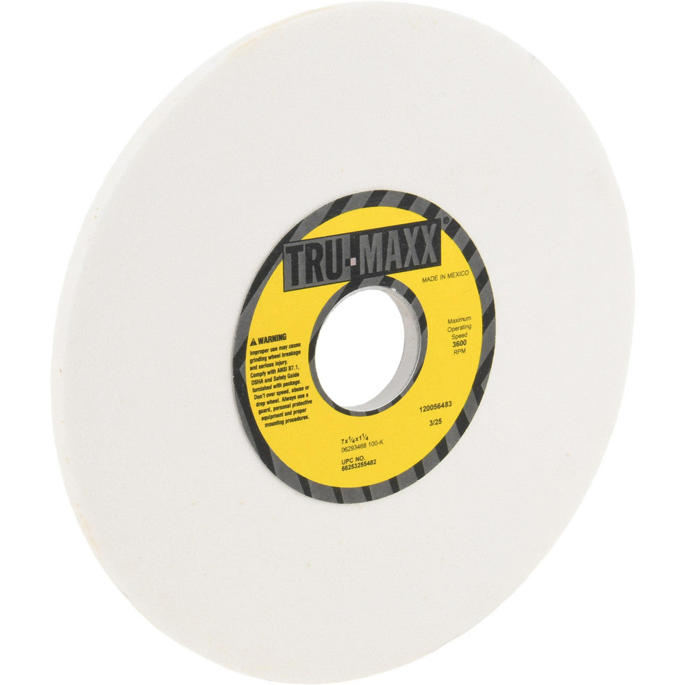 Tru-Maxx 66253255482 Surface Grinding Wheel 7" Dia, 1/4" Thick, 1-1/4" Arbor, 100 Grit