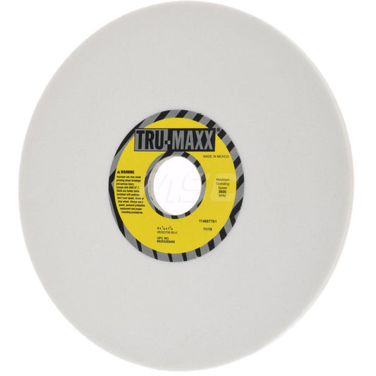 Tru-Maxx 66253255455 Surface Grinding Wheel 8" Dia, 1/4" Thick, 1-1/4" Hole, 80 Grit, K Hardness