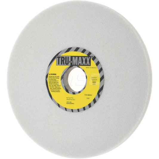 Tru-Maxx 66253255463 Surface Grinding Wheel 8" Dia, 1/2" Thick, 1-1/4" Hole, 46 Grit, K Hardness