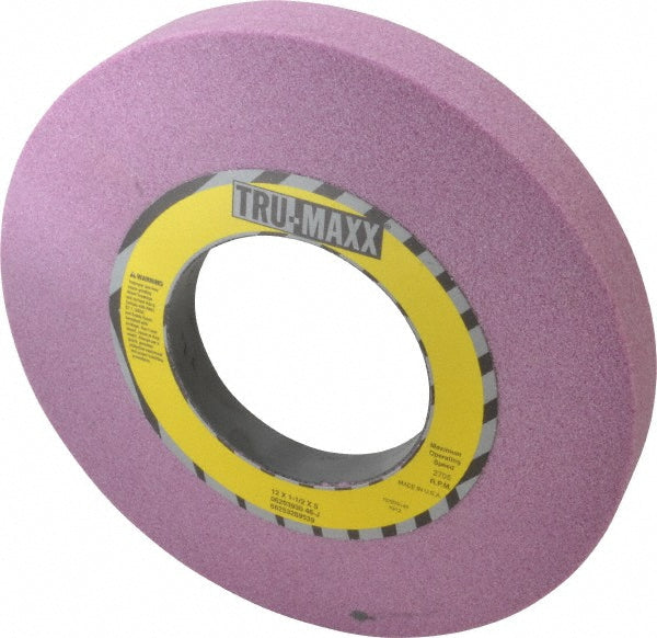 Tru-Maxx 66253269539 Surface Grinding Wheel 12" Dia, 1-1/2" Thick, 5" Hole, 46 Grit, J Hardness