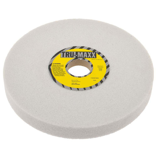 Tru-Maxx 66253255502 Surface Grinding Wheel 8" Dia, 1" Thick, 1-1/4" Hole, 46 Grit, I Hardness