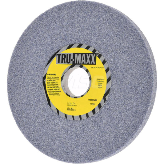Tru-Maxx 66253255911 Surface Grinding Wheel 7" Dia, 1/2" Thick, 1-1/4" Hole, 46 Grit, I Hardness