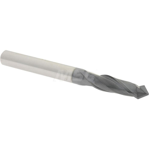 Accupro SAMG808DPPLALTI Drill Mill 1/4" Dia, 3/4" LOC, 2 Flutes, 90 &deg Point, Solid Carbide