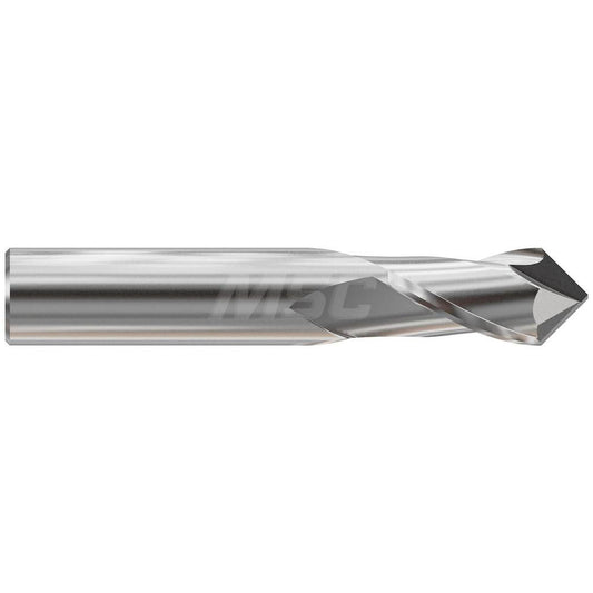 Accupro SAMG-808-DP-PL Drill Mill 1/4" Dia, 3/4" LOC, 2 Flutes, 90 &deg Point, Solid Carbide