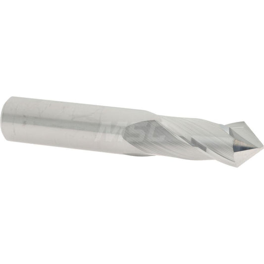 Accupro SAMG-2020-DP-PL Drill Mill 5/8" Dia, 1-1/4" LOC, 2 Flutes, 90 &deg Point, Solid Carbide