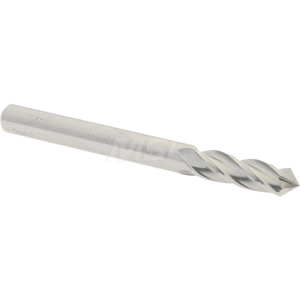 Accupro SCCMG-606-DP-PL Drill Mill 3/16" Dia, 5/8" LOC, 4 Flutes, 90 &deg Point, Solid Carbide
