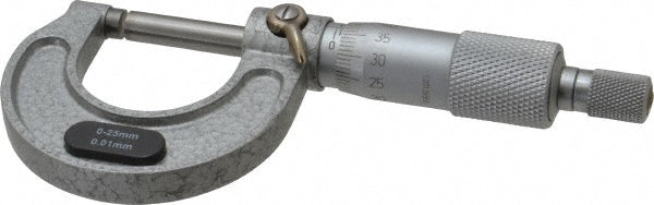 Value Collection 105-01-010 Mechanical Outside Micrometer 0.01" Graduation